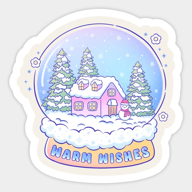 Warm Wishes Sticker by Nessanya